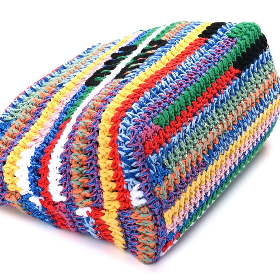Miu Miu Fabric Crochet Pouch  Multicolor Image 7
