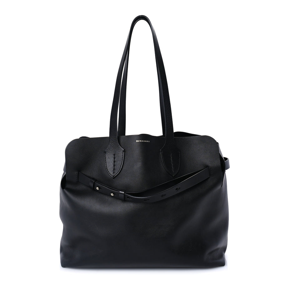 Burberry Soft Calfskin Medium Belt Bag  Black Image 1