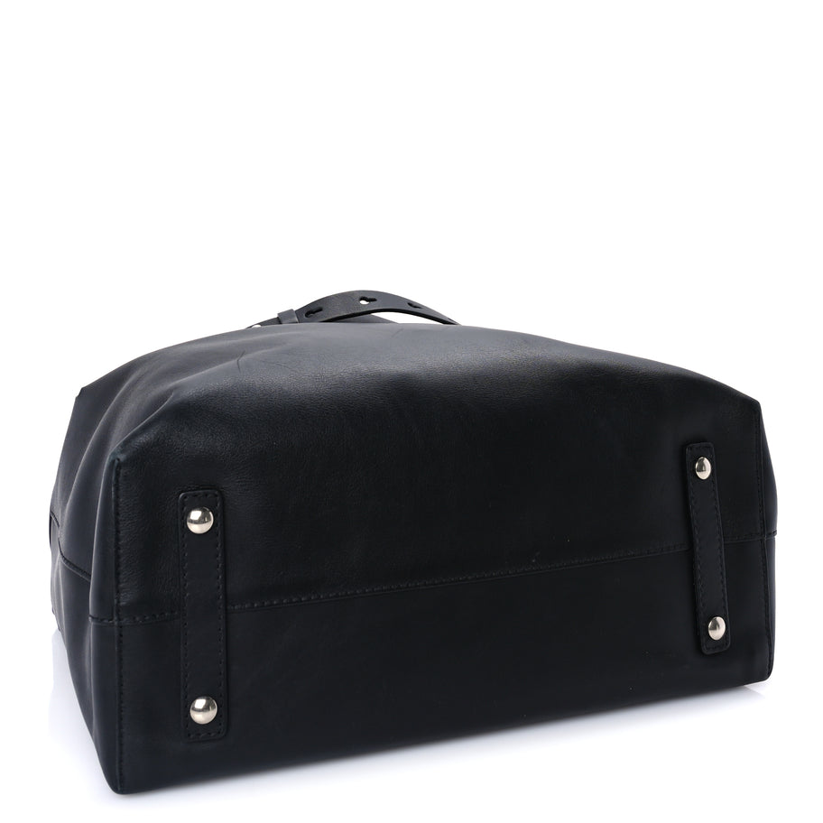 Burberry Soft Calfskin Medium Belt Bag  Black Image 3