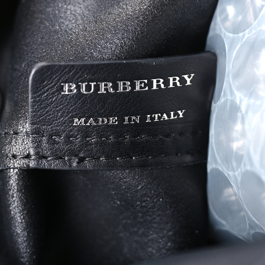 Burberry Soft Calfskin Medium Belt Bag  Black Image 4