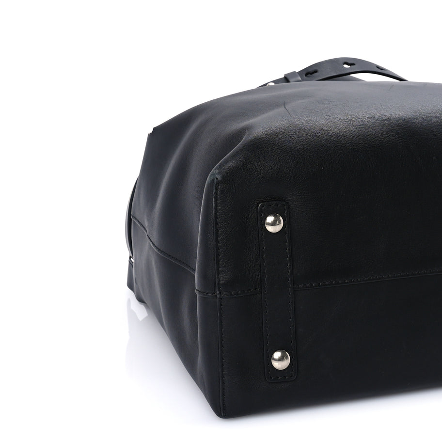 Burberry Soft Calfskin Medium Belt Bag  Black Image 7