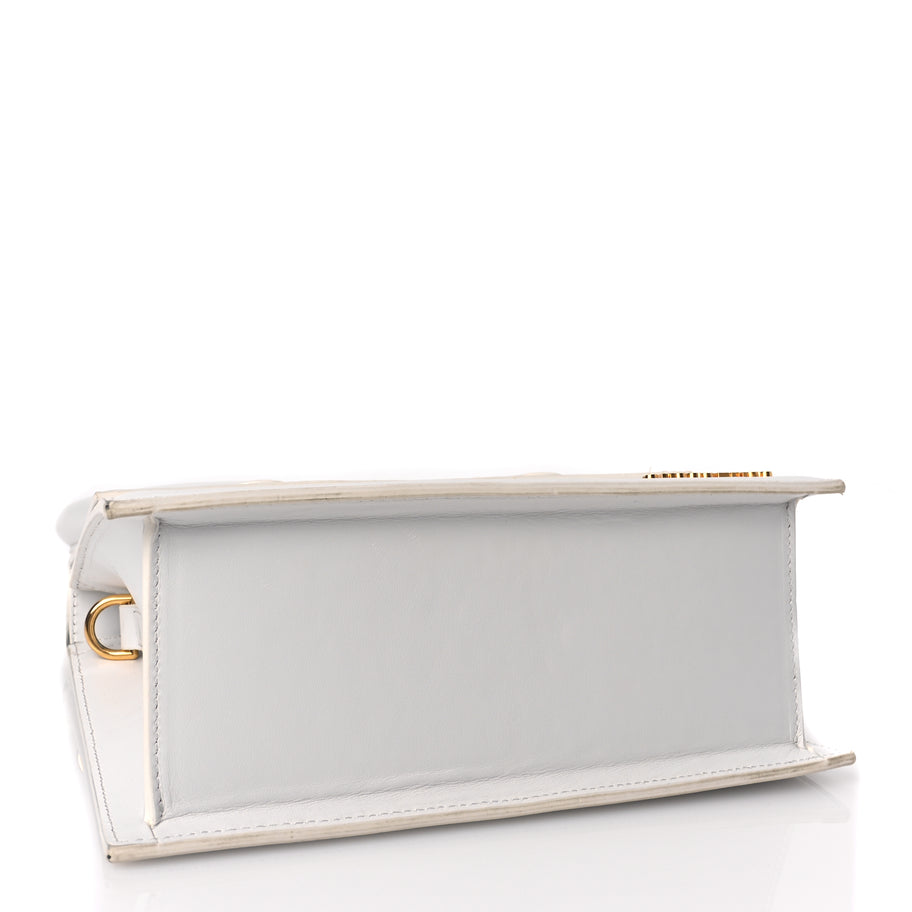 Jacquemus Smooth Calfskin Le Grand Chiquito White Image 3