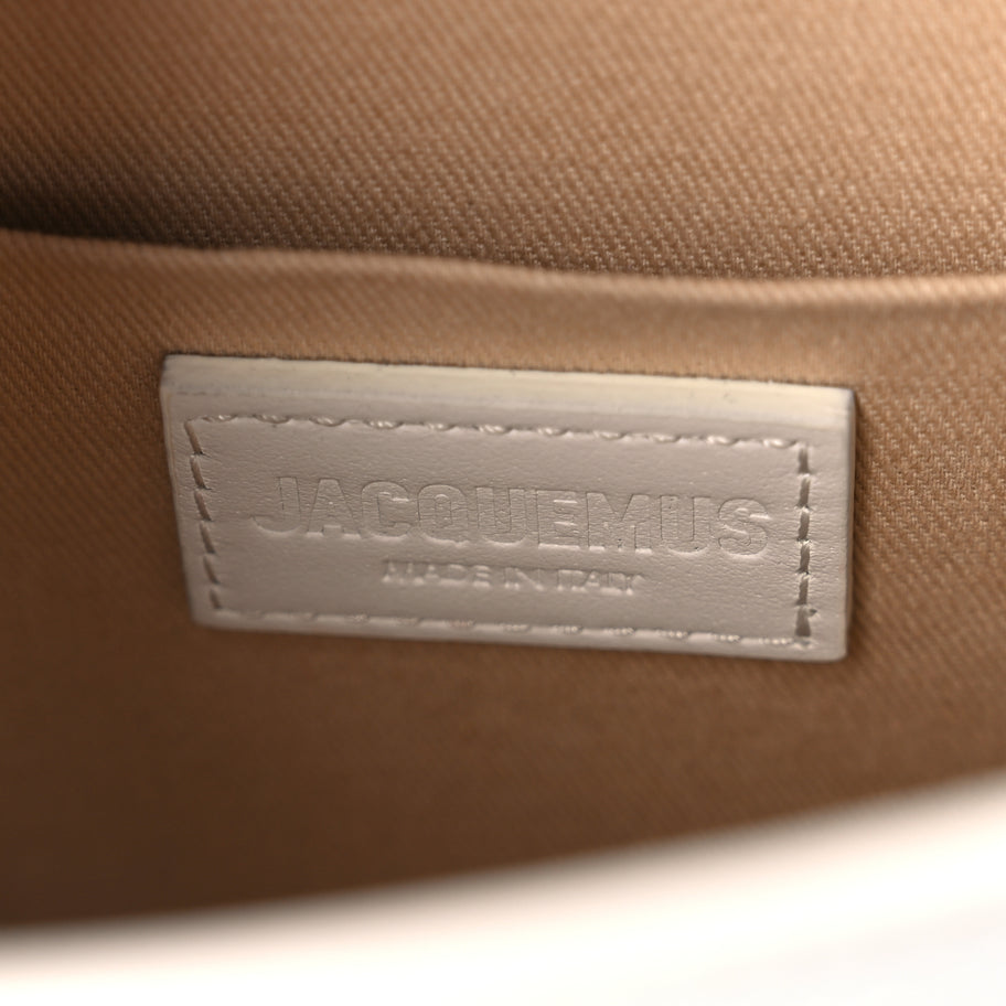 Jacquemus Smooth Calfskin Le Grand Chiquito White Image 5