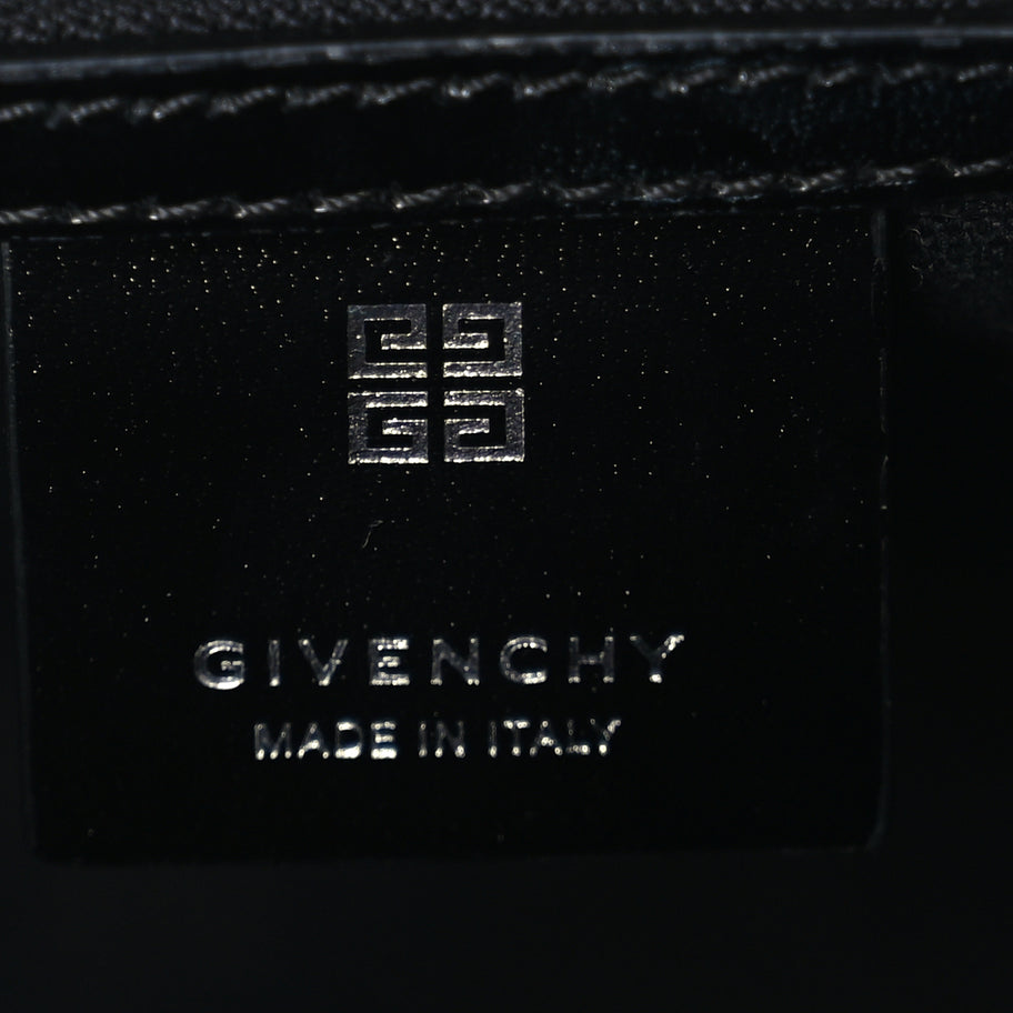 Givenchy Shiny Lord Calfskin Small Antigona Black Image 5