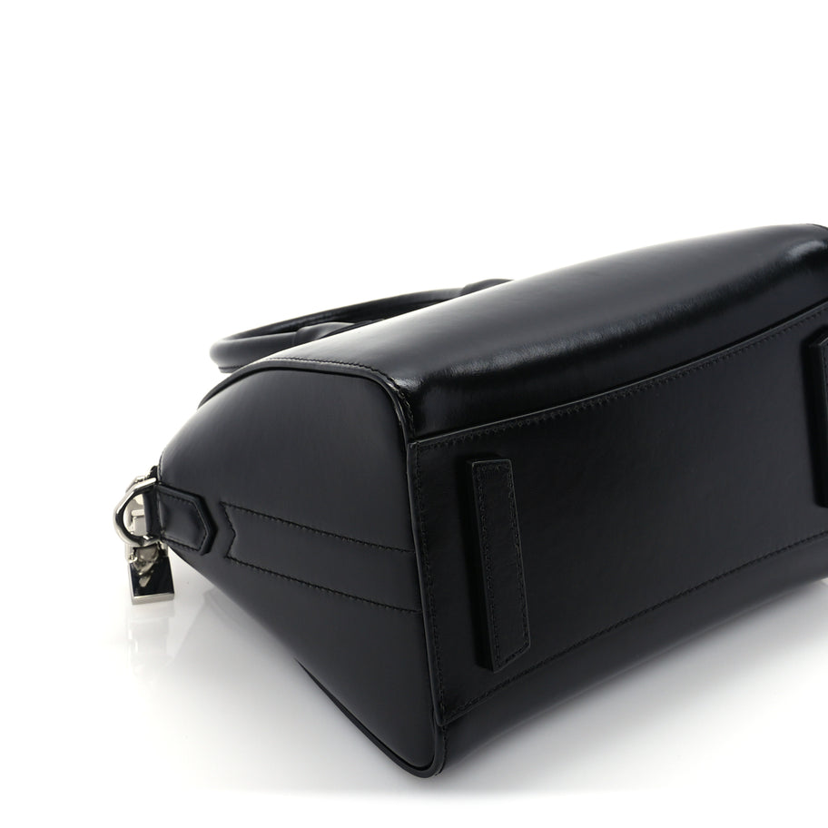 Givenchy Shiny Lord Calfskin Small Antigona Black Image 7