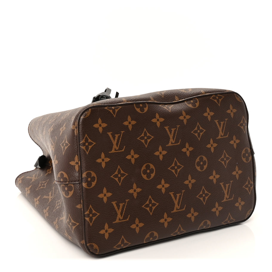 Louis Vuitton Monogram Neonoe MM Black Image 3