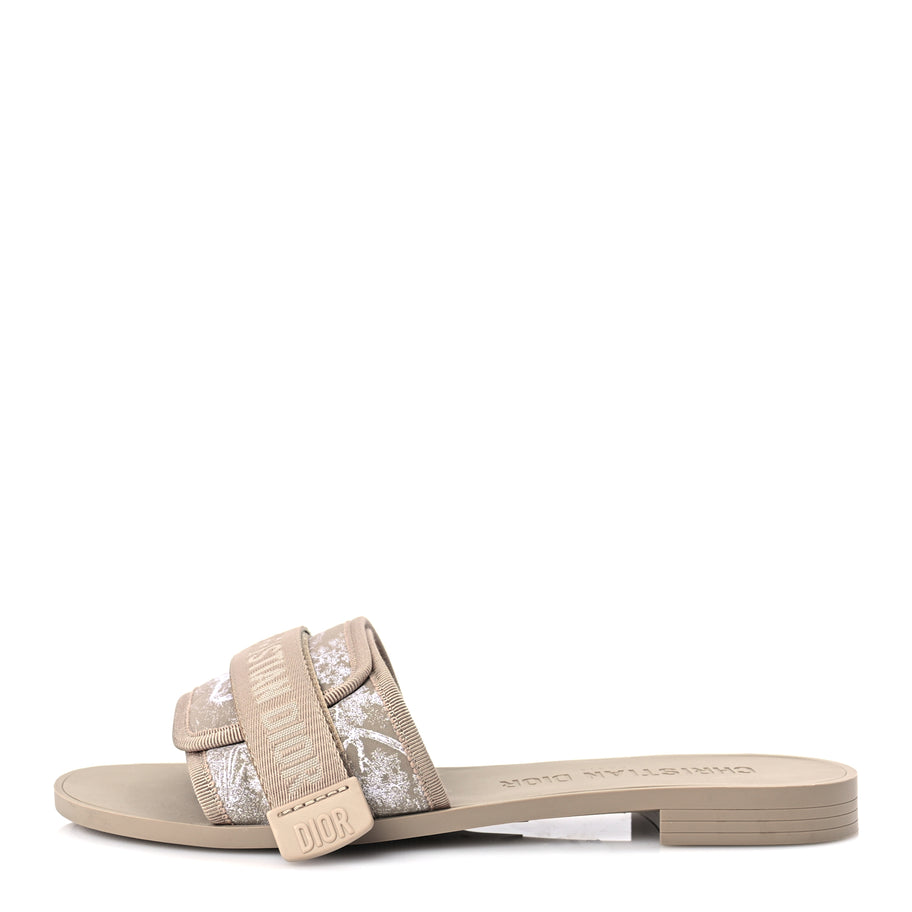 Christian Dior Cotton Toile De Jouy Dioriviera Dio(r)evolution Slide 40 Beige Image 1