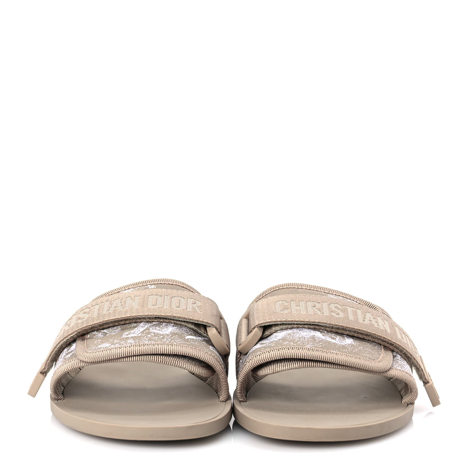 Christian Dior Cotton Toile De Jouy Dioriviera Dio(r)evolution Slide 40 Beige Image 2