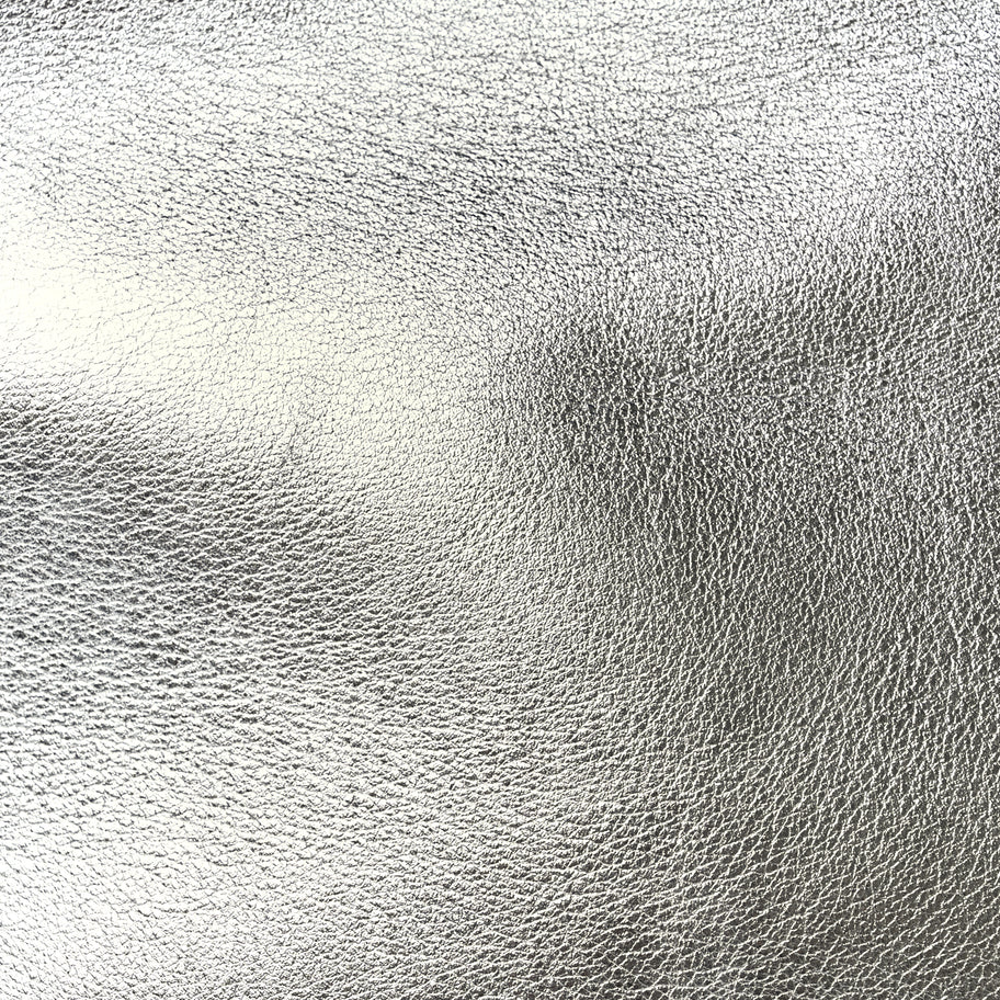 Fendi Vitello Catalan Mirror Medium Peekaboo Iconic Satchel Argento Image 6