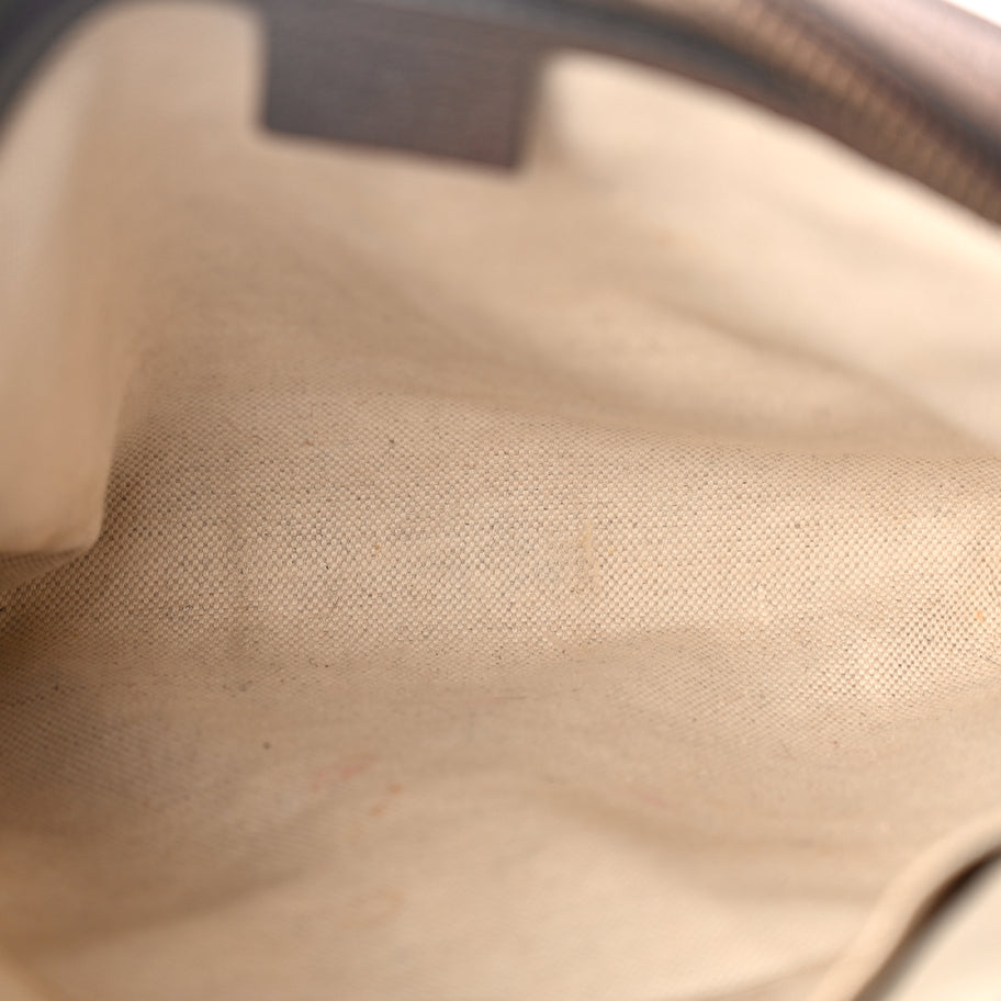 Gucci GG Supreme Monogram Web Small Ophidia Messenger Bag Brown Image 4