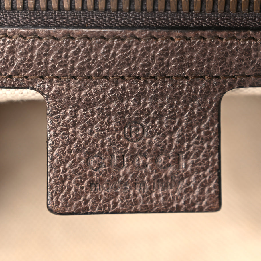 Gucci GG Supreme Monogram Web Small Ophidia Messenger Bag Brown Image 5