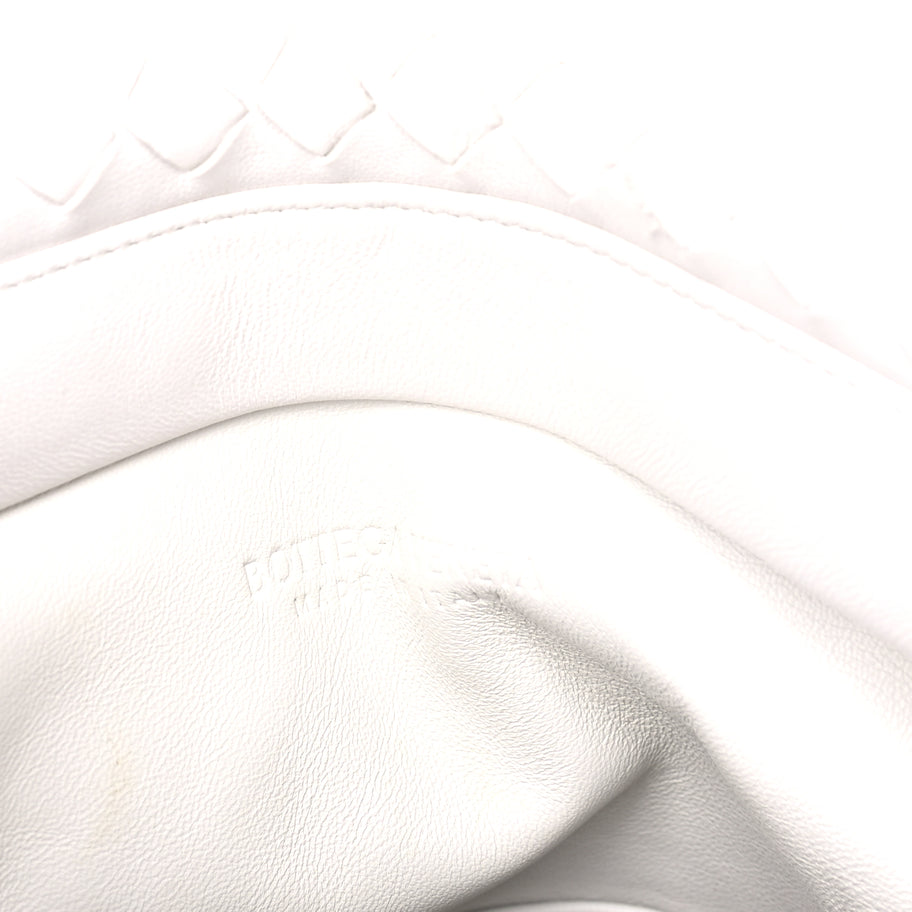 Bottega Veneta Nappa Intrecciato The Fold Crossbody  White Image 5