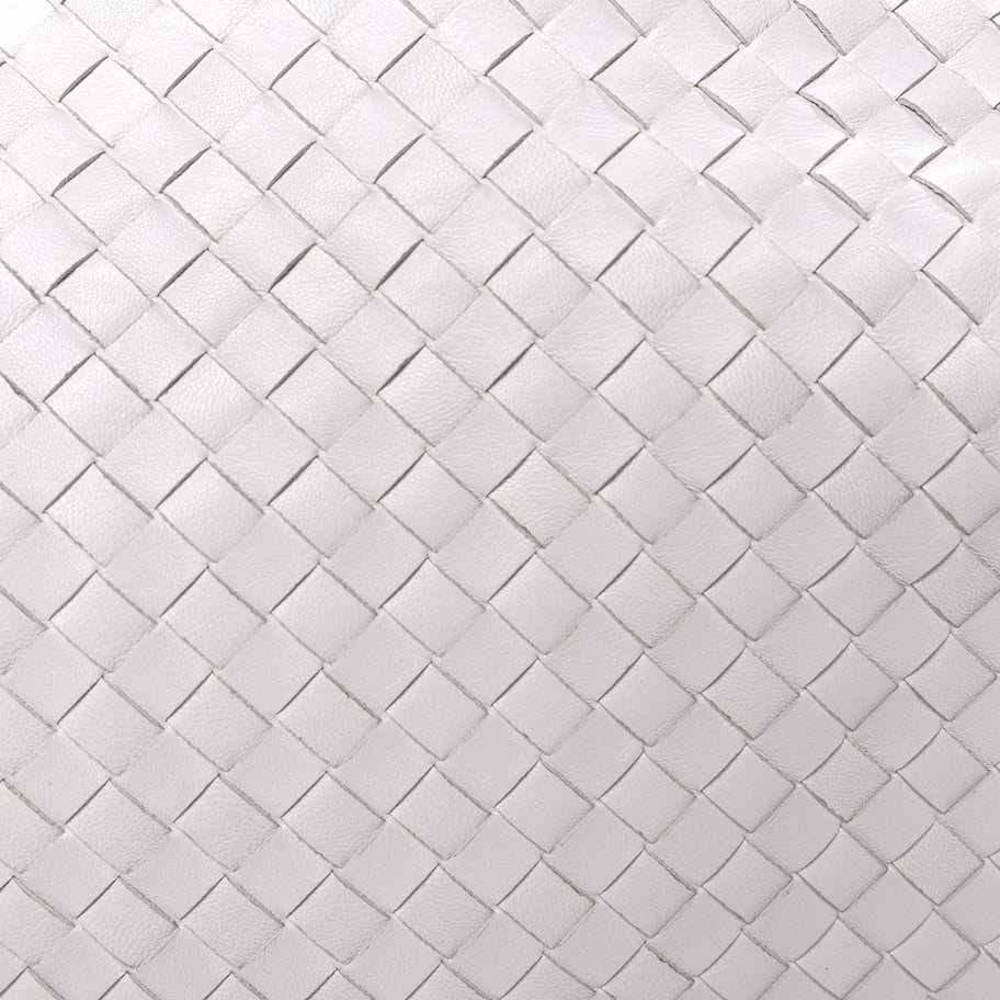 Bottega Veneta Nappa Intrecciato The Fold Crossbody  White Image 6