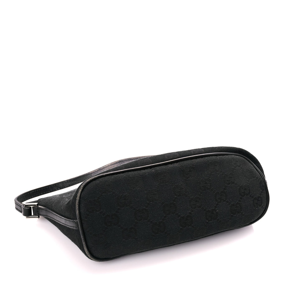 Gucci Monogram Boat Pochette Black Image 3