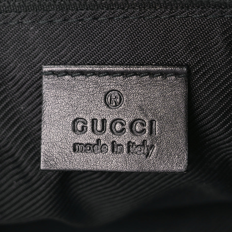 Gucci Monogram Boat Pochette Black Image 5
