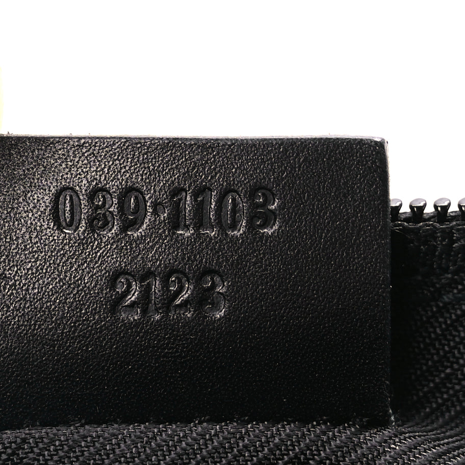 Gucci Monogram Boat Pochette Black Image 6