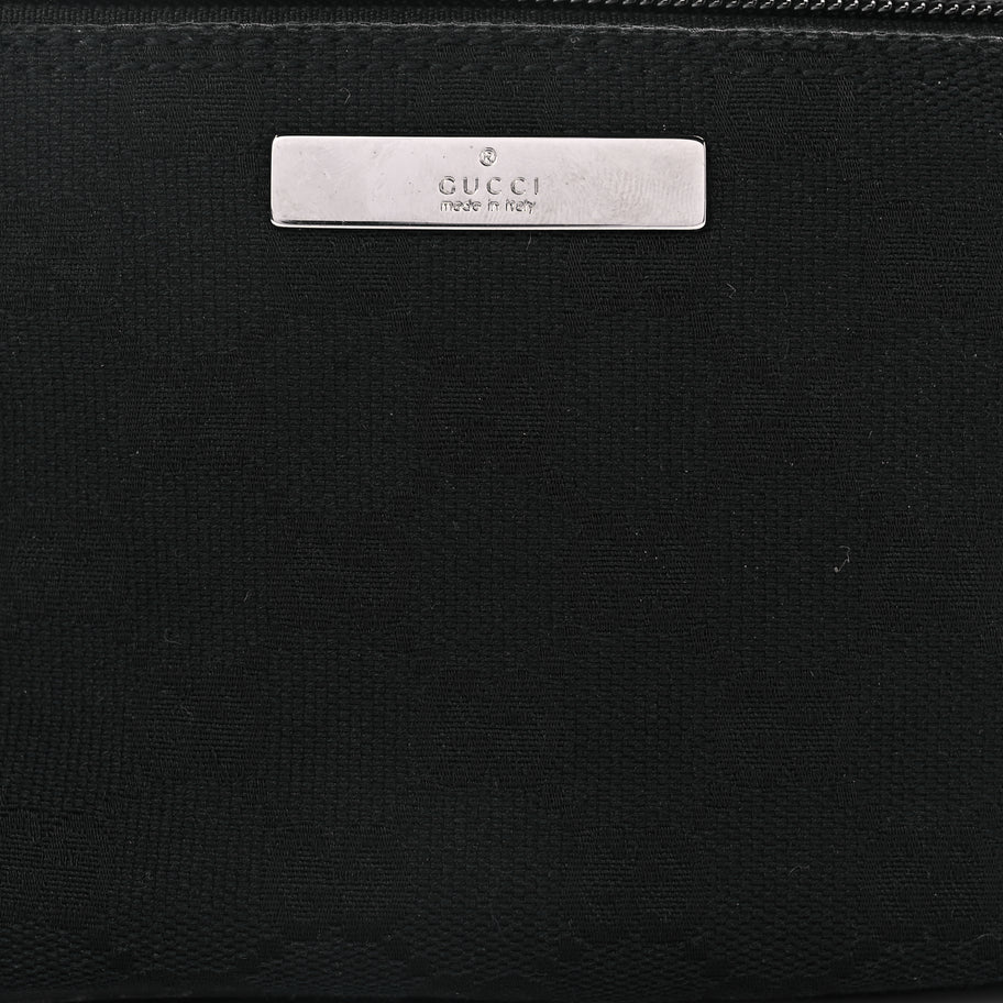 Gucci Monogram Boat Pochette Black Image 7