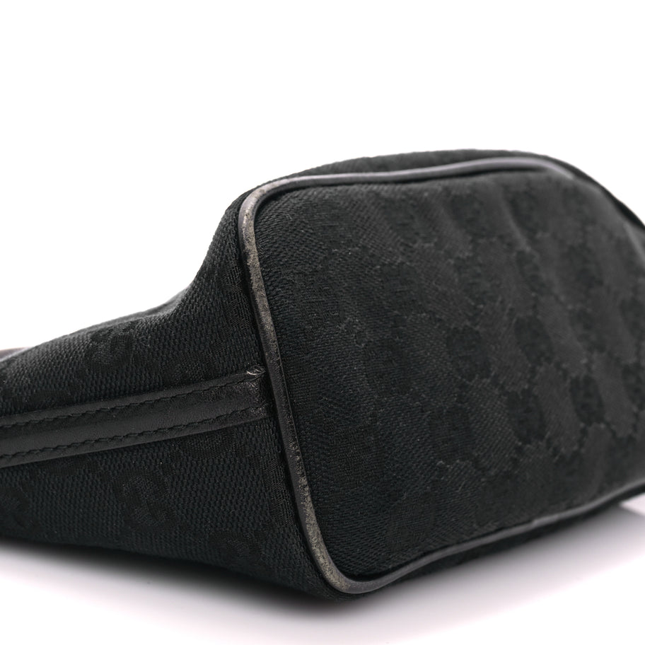 Gucci Monogram Boat Pochette Black Image 8
