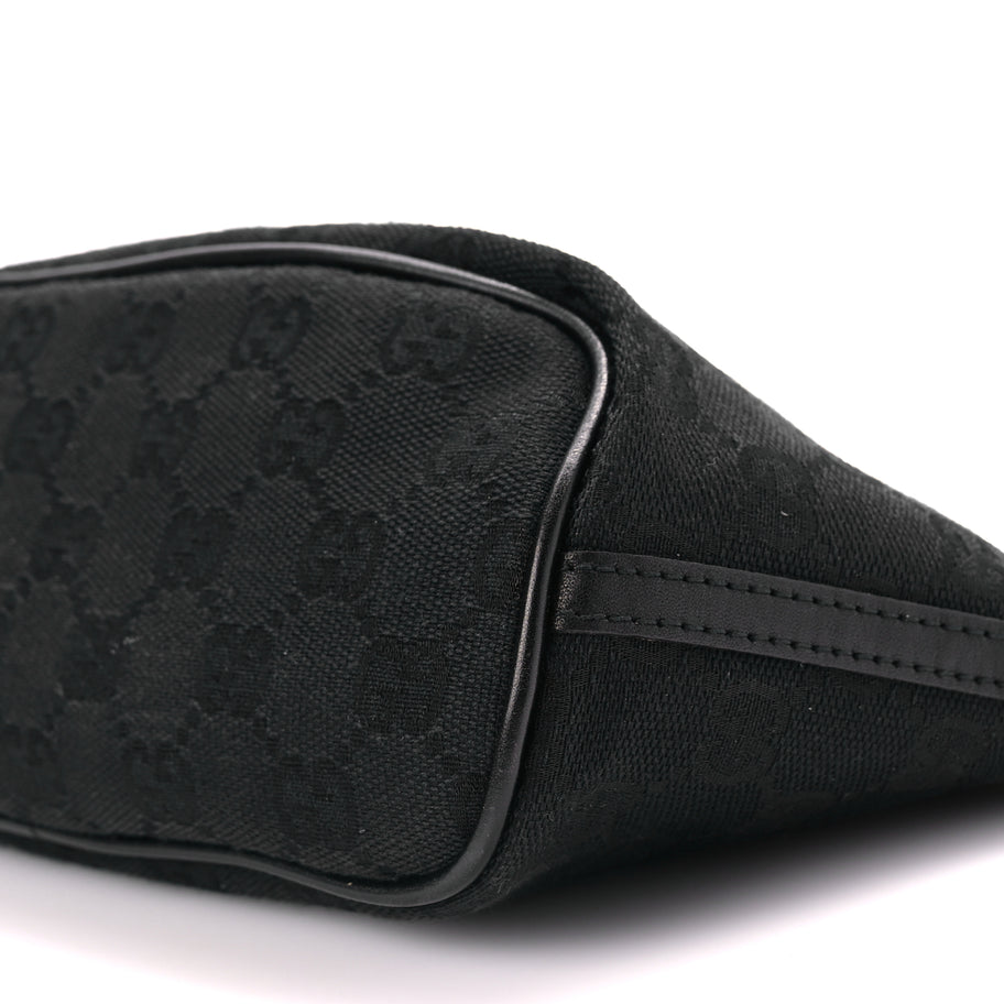 Gucci Monogram Boat Pochette Black Image 9