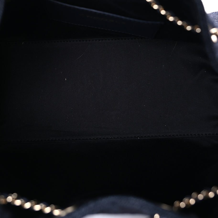 Chanel Denim Quilted Small Chanel 25 Handbag Dark Blue Image 4