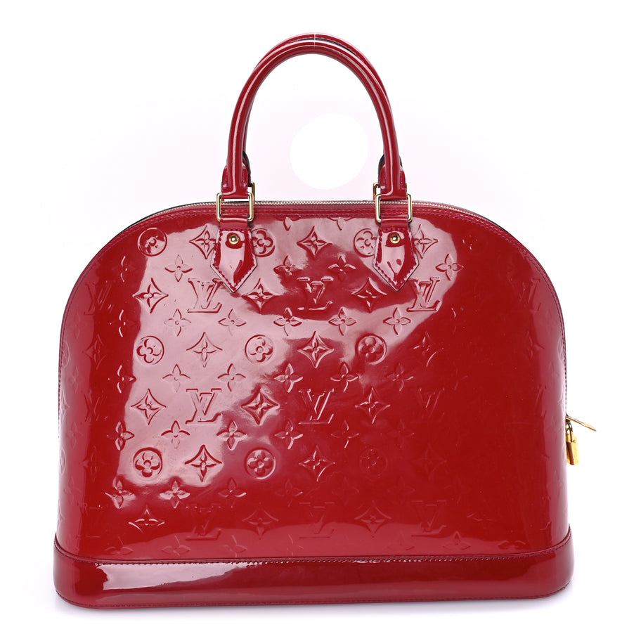 Louis Vuitton Vernis Alma GM Pomme D'Amour Image 1