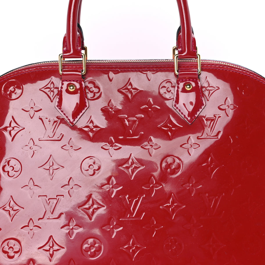 Louis Vuitton Vernis Alma GM Pomme D'Amour Image 6