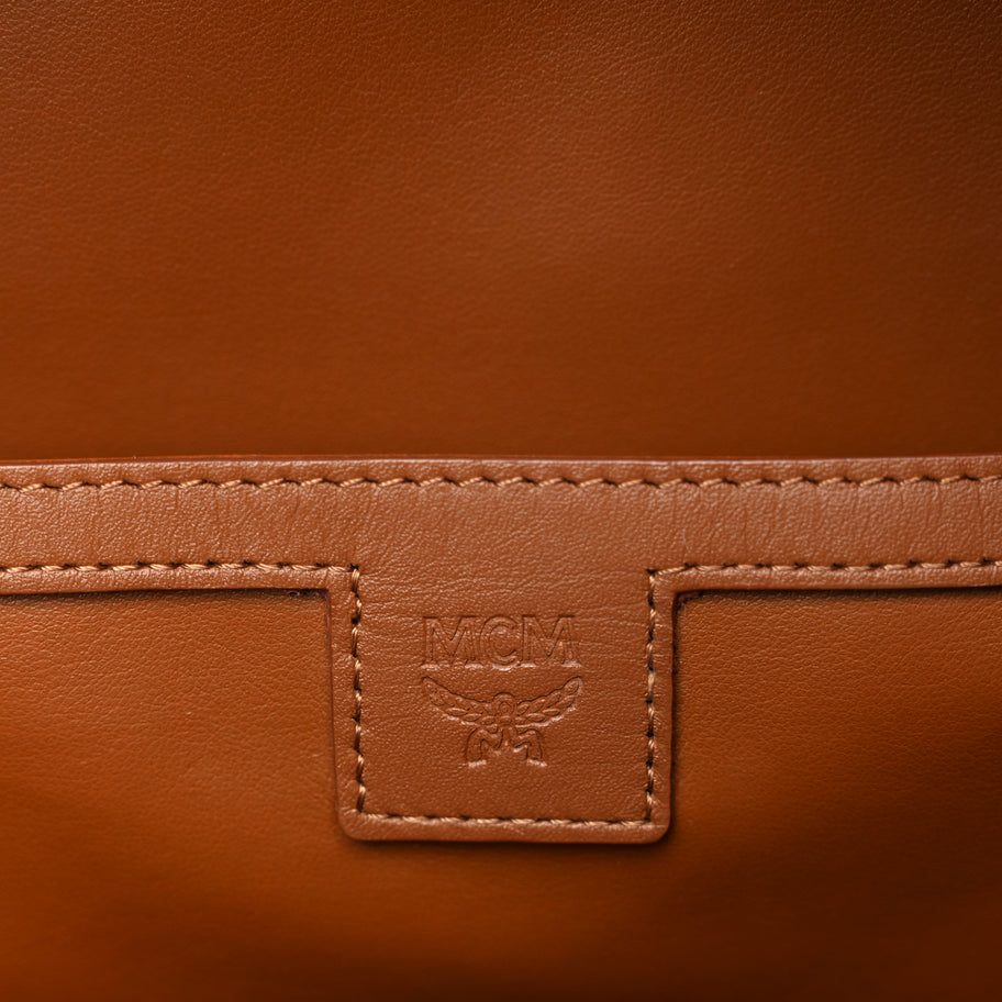 MCM Visetos Medium Side Studs Stark Backpack Black Image 5