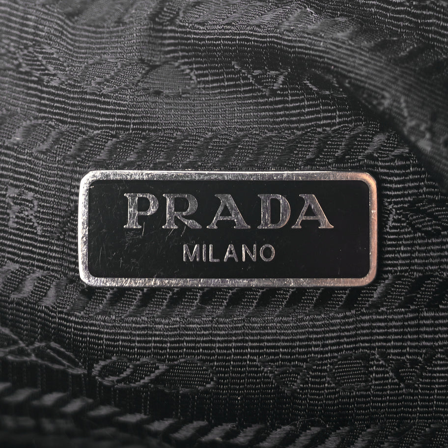 Prada Nylon Re-Edition 2005 Shoulder Bag Black Image 5