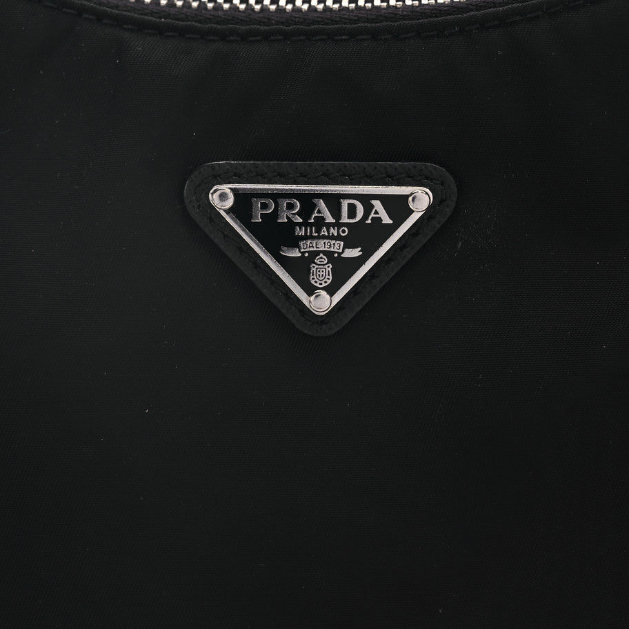 Prada Nylon Re-Edition 2005 Shoulder Bag Black Image 6