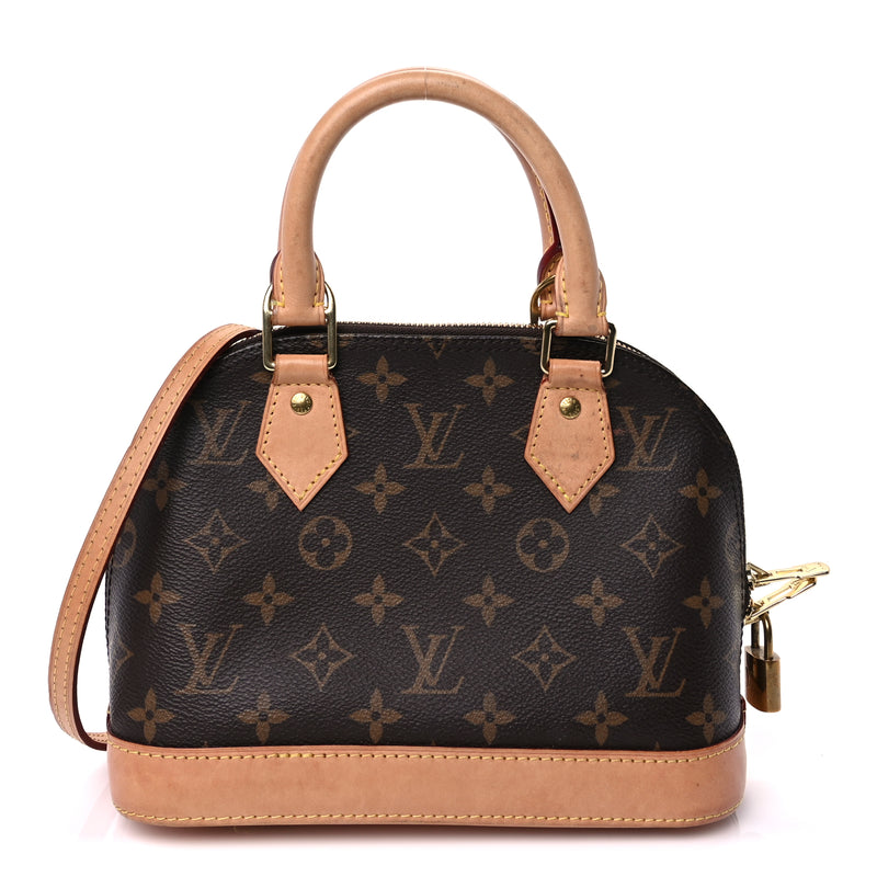  Louis Vuitton Monogram Alma BB