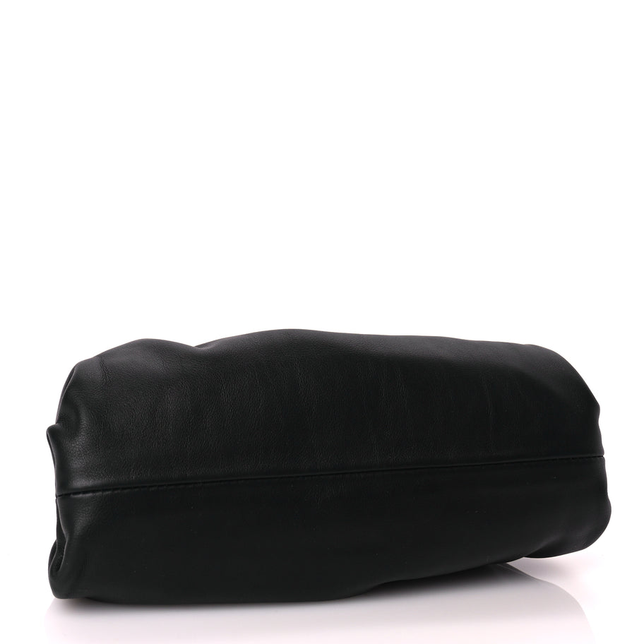 Bottega Veneta Butter Calfskin The Mini Pouch Black Image 3