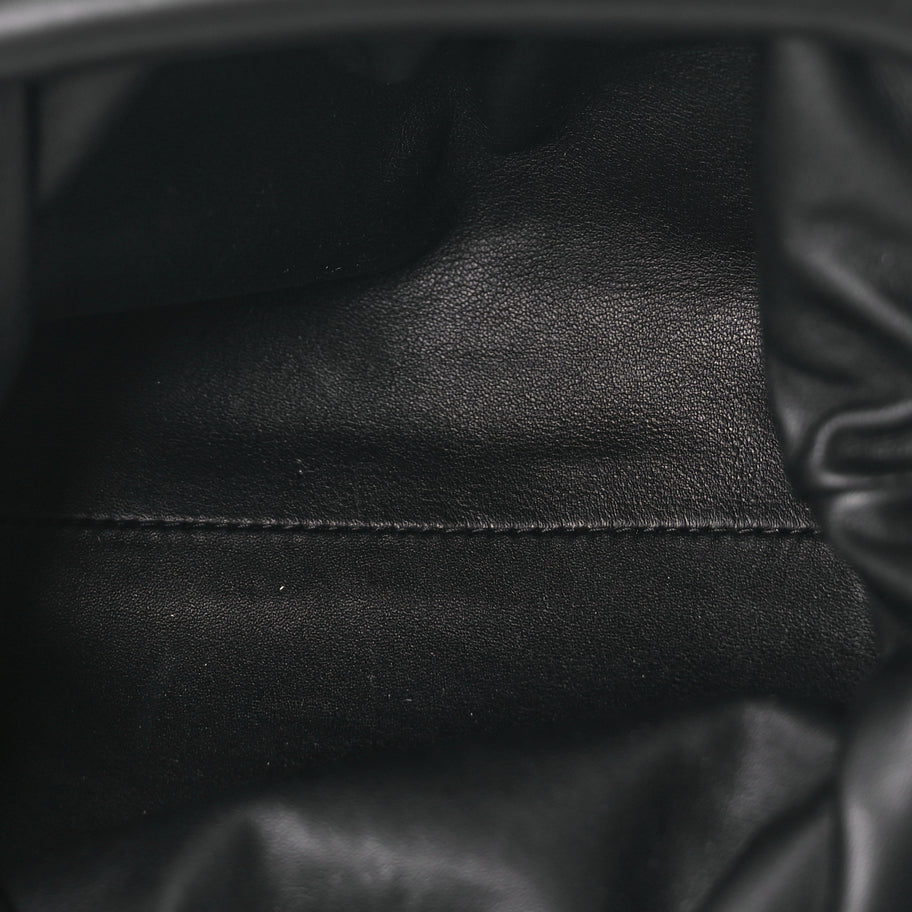 Bottega Veneta Butter Calfskin The Mini Pouch Black Image 4