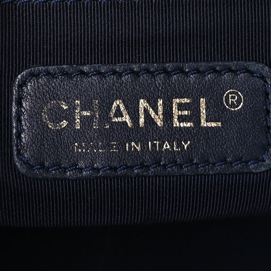 Chanel Velvet Tweed Medium Boy Flap Green Image 5