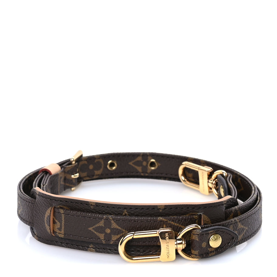 Louis Vuitton Monogram 16mm Adjustable Shoulder Strap Image 1