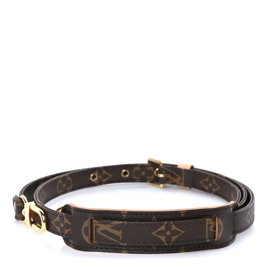 Louis Vuitton Monogram 16mm Adjustable Shoulder Strap Image 2