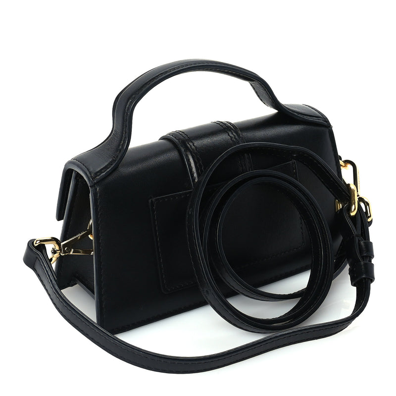  Jacquemus Smooth Calfskin Le Bambino Black