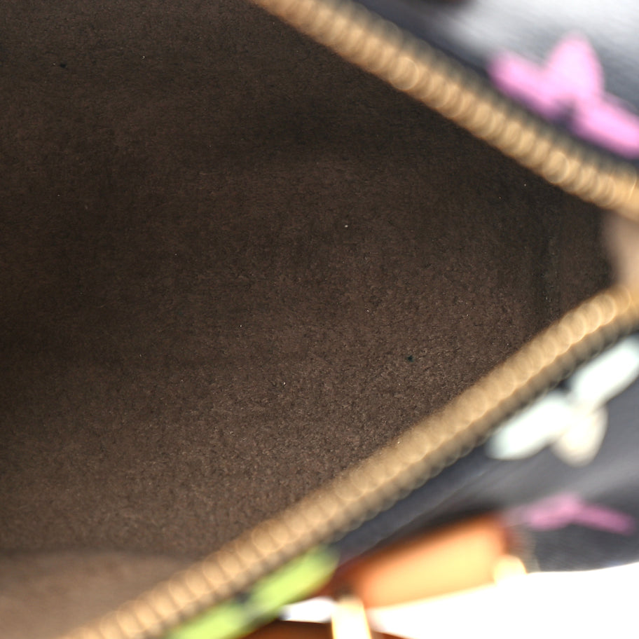 Louis Vuitton Monogram Multicolor Mini Sac HL Speedy Black Image 4