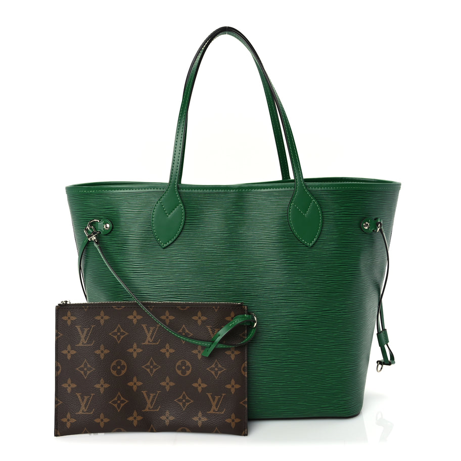 Louis Vuitton Epi Neverfull MM Borneo Green | Luxe Collective