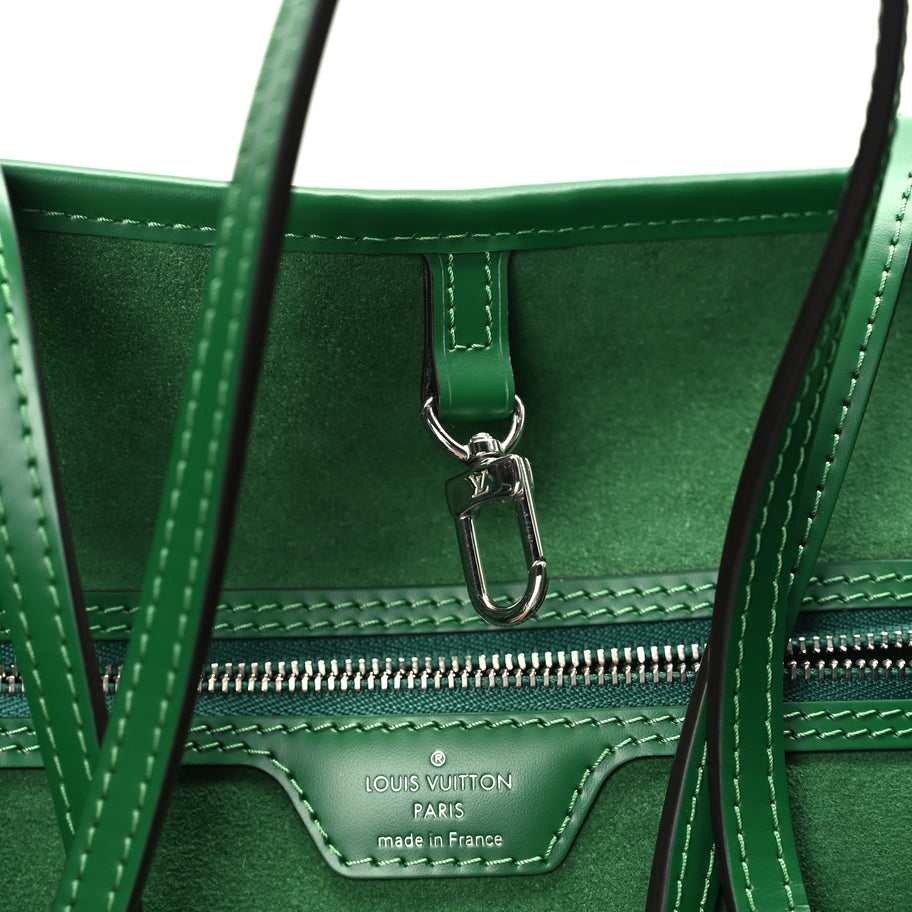 Louis Vuitton Epi Neverfull MM Borneo Green | Luxe Collective Louis Vuitton Epi Neverfull MM Borneo Green | Luxe Collective