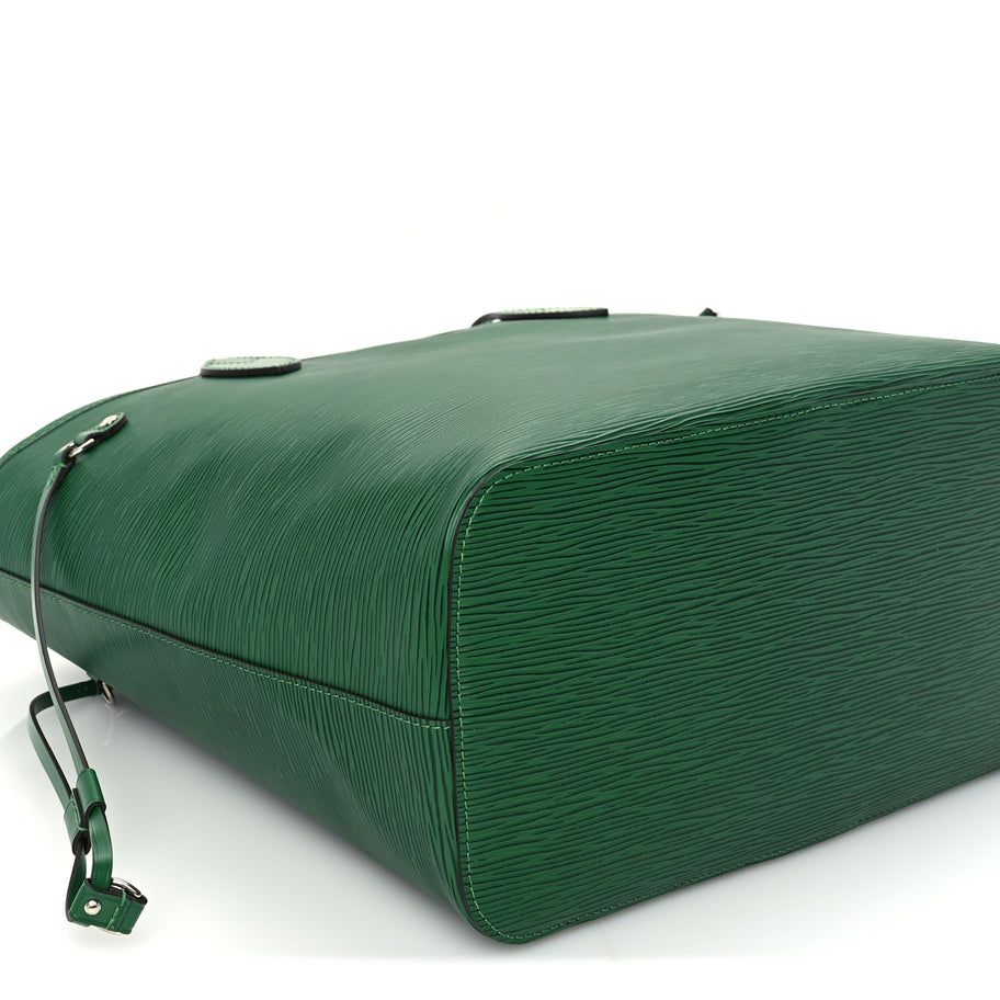 Louis Vuitton Epi Neverfull MM Borneo Green Image 8
