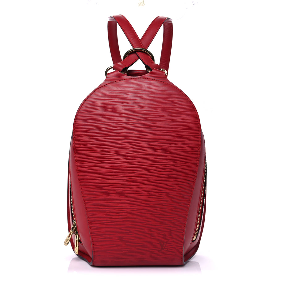 Louis Vuitton Epi Mabillon Backpack Rouge Image 1