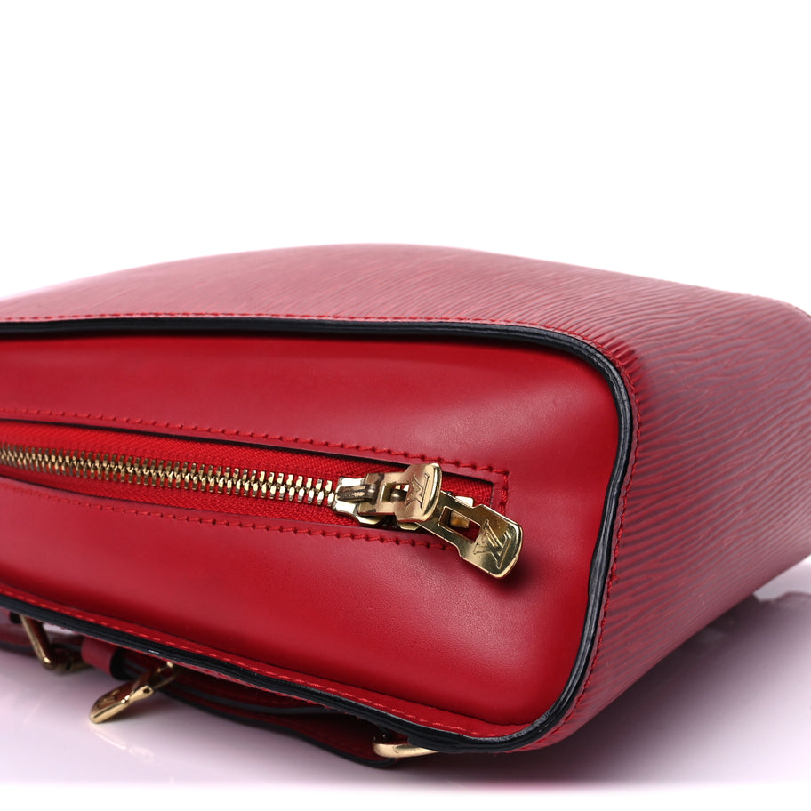 Louis Vuitton Epi Mabillon Backpack Rouge Image 8