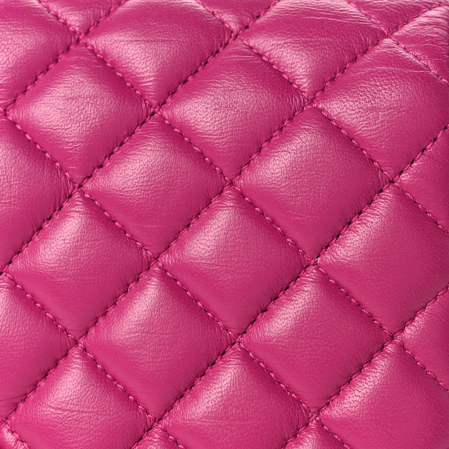 Versace Nappa Quilted Medusa Chain Crossbody Pink Image 6