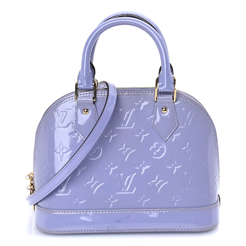  Louis Vuitton Vernis Alma BB Lilac