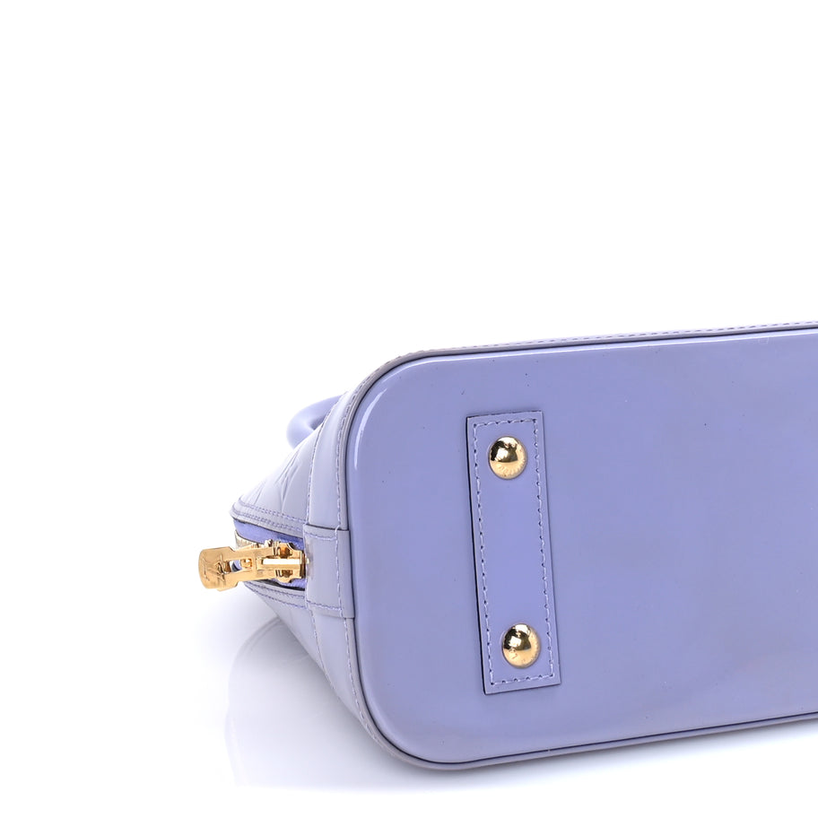 Louis Vuitton Vernis Alma BB Lilac Image 7