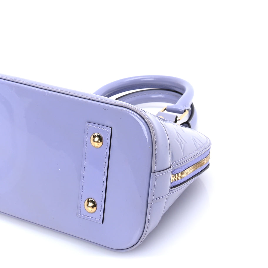 Louis Vuitton Vernis Alma BB Lilac Image 8