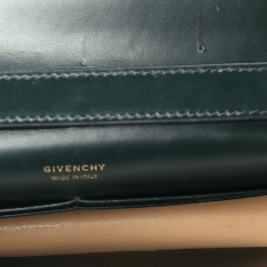 Givenchy Calfskin Small 4G Chain Shoulder Bag Green Image 4