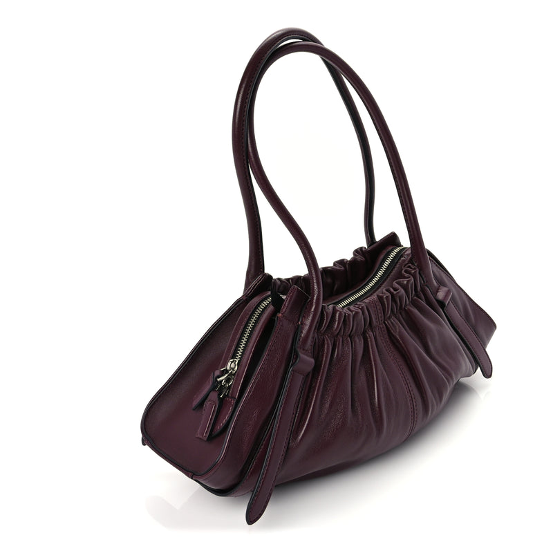  Marc Jacobs Calfskin Medium The Cristina Satchel Dark Red