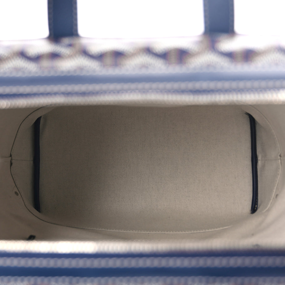 Goyard Goyardine Calfskin Cisalpin Backpack Navy Image 4