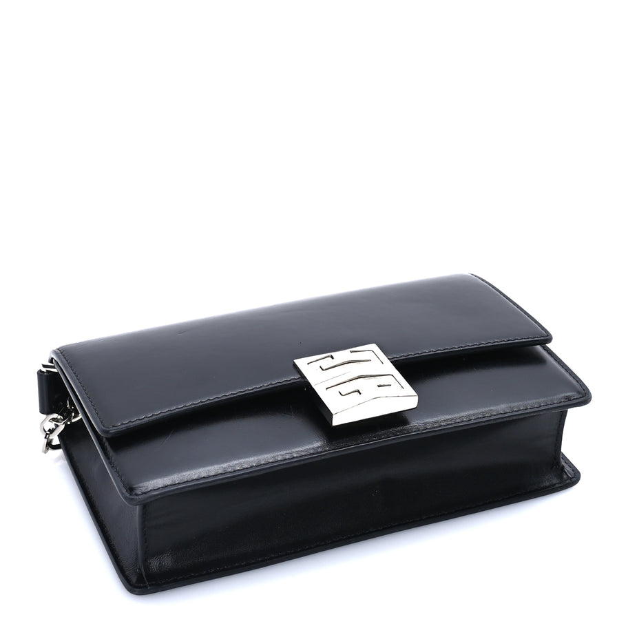 Givenchy Calfskin Small 4G Chain Shoulder Bag  Black Image 3